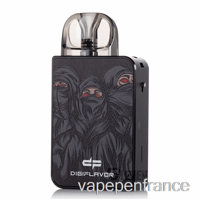 Digiflavor Système De Pod Digi-u Ninja Stylo Vape Sombre